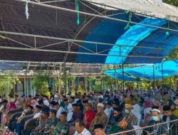 Warga Tande Doa Bersama bagi Kesembuhan Zikir Sewai