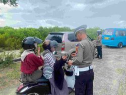 Puluhan Kendaraan Terjaring Operasi Marano 2023, di Jalan Trans Sulawesi