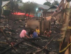 Begini Pengakuan Saiful yang Rumahnya Paling Pertama Terbakar di Desa Tangnga-Tangnga Tinambung