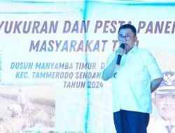 Pesta Panen di Desa Manyamba, Ini Pesan Bupati Majene