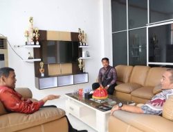 Koordinasi Percepatan Dana Stimulan dan Hibah Pascabencana, Pjs Bupati Majene Kunjungan ke BPBD Sulbar