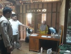 Respon Cepat Personil Polsek Tinambung Mendatangi TKP Dugaan Pencurian di Limboro