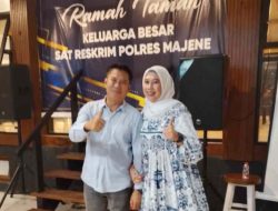 Ramah Tamah Pelepasan Kasatreskrim Majene AKP Budi Adi