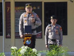 Polres Majene Gelar Upacara Serah Terima Jabatan, Beberapa Pejabat Alami Pergeseran Jabatan