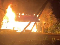 Gara Gara Masak Ubi Ditinggal Pergi Nginap Dirumah Keluarga Akhirnya Rumah Habis Dilalap Sijago Merah, Begini Kronologisnya