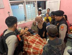 Kasat Reskrim Polres Polman Pimpin Personil Mendatangi TKP dan Mengamankan Pelaku Dugaan Penganiayaan yang Terjadi di Kecamatan Luyo