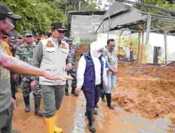 Pj Bahtiar Berkunjung, Korban Bencana Longsor Bahagia Bantuan Berdatangan