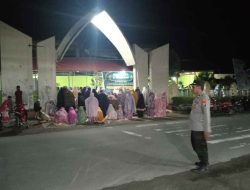 Polsek Malunda Terjunkan Personel Di Masjid-masjid untuk Menjaga Keamanan Ibadah Tarawih