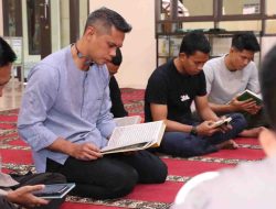 Tingkatkan Keimanan  Personil, Kapolres Majene Gelar Tadarrus Al-Qur’an di Bulan Ramadan