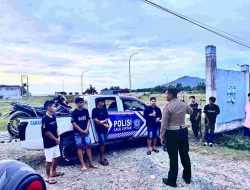 Puluhan Sepeda Motor Terjaring Satlantas Polres Majene Saat Gelar Patroli Balapan Liar