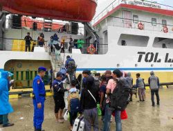 Sat Polair Polres Majene Maksimalkan Pengamanan Pemberangkatan KM. Sabuk Nusantara 93