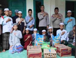 Berbagi Keberkahan di Bulan Suci, Kapolres Majene Gelar Bakti Sosial di Panti Asuhan Al Ma’wa Simullu