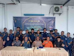 Kasat Polairud Polres Majene Hadiri Rapat Koordinasi dan Pembukaan Posko Lebaran 2025 di Kantor UPP Kelas III Majene