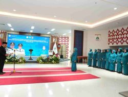 Gubernur Sulbar Kukuhkan Harsinah Suhardi sebagai Ketua TP-PKK Sulbar 2025-2030