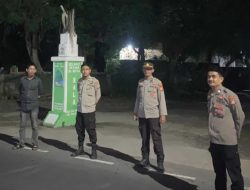 Antispasi kejahatan menjelang Sahur di Bulan Ramadhan, Polsek Tinambung Melaksanakan Patroli Blue Light