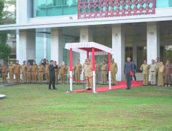 Apel Perdana Pasca Cuti Lebaran, Wagub: Tunjukkan ASN Sulbar Disiplin dan Bertanggun Jawab