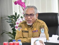 Bahas Efisiensi Anggaran, Plh Sekprov Herdin Ismail Rapat Bersama Sekda Se-Sulbar