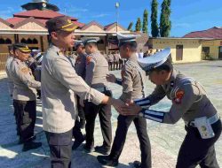 Kapolres Majene Gelar Halal Bihalal Bersama Personel Pasca Idul Fitri 1446 H