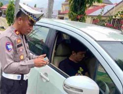 Satlantas Polres Majene Gencarkan Operasi Lalu Lintas untuk Tekan Pelanggaran di Jalan Raya
