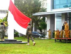 Bertindak Sebagai Inspektur Upacara, Plh Sekdaprov Sulbar Sampaikan 3 Hal Ke ASN