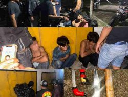 Maraknya Perkelahian Kelompok Pemuda Bersenjata Tajam, Unit Opsnal Polres Polman Bersama Polsek Wonomulyo Gelar Patroli