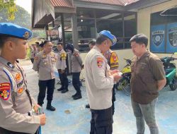 Gelar Gaktiblin di Polsek Pamboang, Propam Polres Majene Tegaskan Profesionalisme Personel Dalam Bertugas