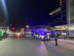 Satlantas Polres Majene Gelar Patroli Blue Light Cegah Pelanggaran dan Balap Liar di Malam Hari