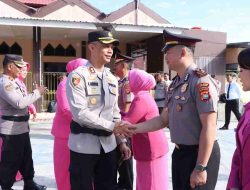 Sebanyak 33 Personel Polres Majene Naik Pangkat, Jadi Kado Istimewa di Hari Bhayangkara ke-79