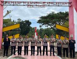 Polres Polman Gelar Upacara Ziarah dan Tabur Bunga di TMP Jelang Hari Bhayangkara Ke-79