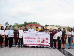 Kejari Majene Melaksanakan Kampanye Anti Korupsi di Lapangan Prasamya Majene