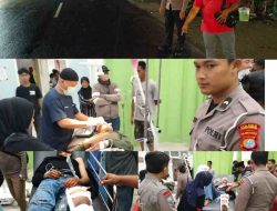 Unit Lantas Polsek Wonomulyo Tangani Lakalantas Antara Mobil dengan Motor di Desa Baru