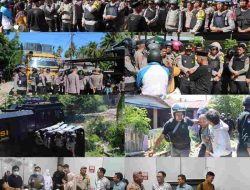 Kapolres Polman Pimpin Langsung Pengamanan Eksekusi Lahan di Katumbangan