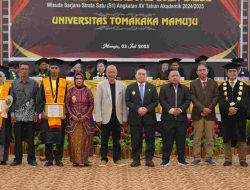 Jangan Hanya ABS! Wagub Salim Beri Nasihat Integritas untuk Wisudawan Universitas Tomakaka Mamuju
