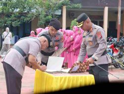 Penyegaran Struktural, Kapolres Polman Pimpin Sertijab Sejumlah Pejabat Utama