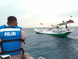 Peduli Keselamatan Nelayan, Sat Polair Polres Majene Rutin Cek Kelengkapan Kapal di Laut