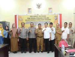 Polres Majene Dapat Kunjungan Strategis dari Puslitbang Polri: Bersama Tangkal Ancaman Narkoba Demi Generasi Emas