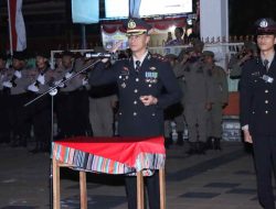 Khidmat di Tengah Malam, Kapolres Majene Pimpin Renungan Suci HUT RI ke-80 di TMP Mandar