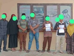 Sengketa Batas Kebun di Mirring Berakhir Damai, Polsek Binuang Jadi Penengah