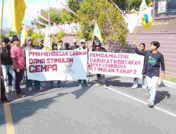 PMII Majene Desak Pemda Cairkan Dana Stimulan Tahap II: “Rakyat Butuh Rumah, Bukan Janji Manis!”