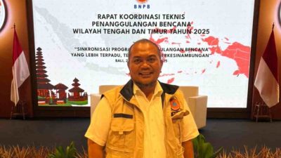 BPBD Sulbar Perkuat Sinergi Penanggulangan Bencana di Rakortek Bali