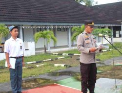 Polisi Masuk Sekolah, Polsek Malunda Bekali Siswa SMK 06 Majene dengan Edukasi Anti Bullying & Narkoba