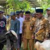 Gubernur Suhardi Duka Tinjau Bantuan Bibit Ternak Kambing di Polewali Mandar