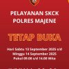 Pelayanan SKCK Polres Majene Tetap Buka di Akhir Pekan, Pemohon Wajib Daftar Online