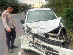 Mahasiswa Asal Majene Tabrak APV di Jalur Trans Polman–Majene, Kecelakaan Hebat di Tikungan Laliko