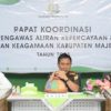 Kejari Majene Rapatkan Barisan Awasi Aliran Kepercayaan, Kajari: Sinergi Jadi Kunci Pencegahan Penyimpangan