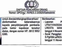 Kades Tersangka Korupsi Dana Desa Mangkir, Polresta Mamuju Terbitkan DPO