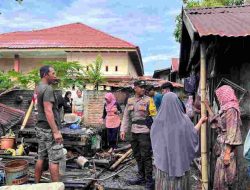 Lengah Saat Mengolah Minyak Kelapa, Rumah di Polewali Nyaris Rata dengan Tanah
