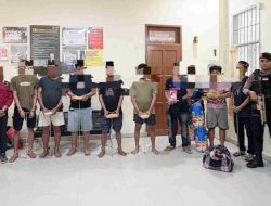 Sat Samapta Polres Polman Kawal Ketat Pemindahan Sembilan Tahanan ke Lapas Mamasa