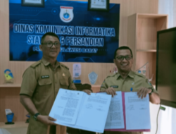 Dinas Kominfo Sulbar Mengapreasiasi Kinerja Dinas Kominfo Pemkab Majene
