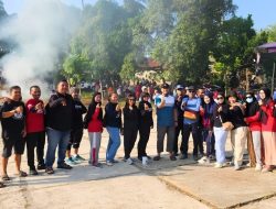 Biro PBJ Setda Sulbar Ikut Korve di TMP Pati’di: Perkuat Semangat Gotong Royong Sambut HUT RI ke-81